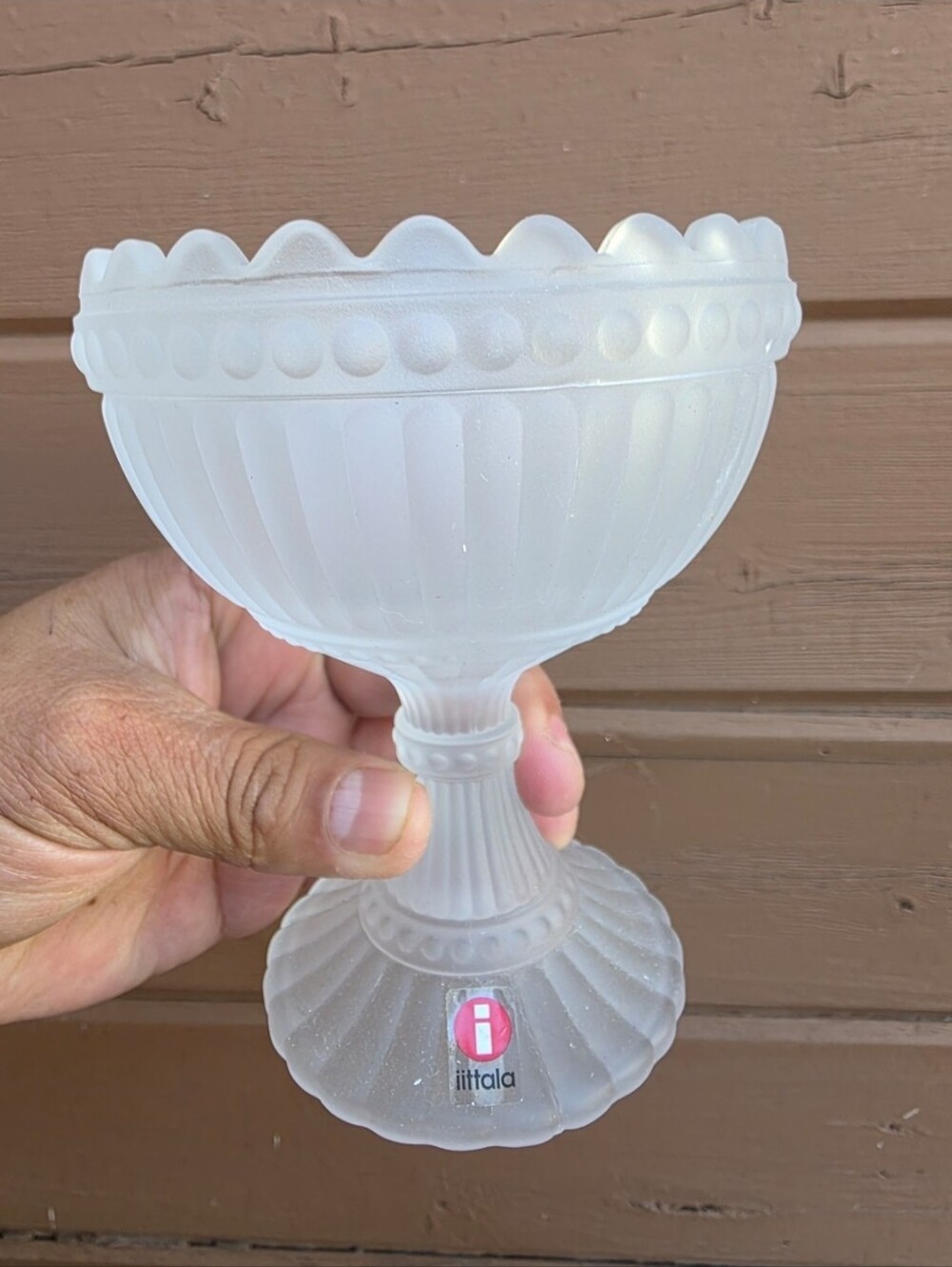 Iittala Mariskooli bowl, specifically the 155mm frosted version